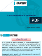 Enfoque Diferencial Discapacidad