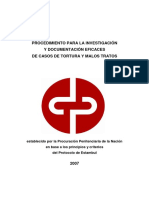 Procedimiento para La Investigación y Documentación de Casos de Tortura - 0