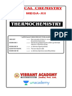 Thermochemistry: Physical Chemistry