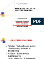 Elaboration Outils de Collecte de Données