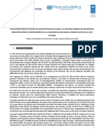 TDRs Evaluation Du Projet GYPI-Forêts Classées - PBSO VF