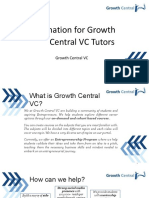 Growth Central VC - Tutors