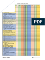 ANSWER SHEETS TRACKER Sibulo