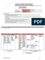 Institute of Science and Technology: Curriculum Map School Year 2021-2022