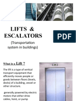 Lifts & Escalators: (Transportation System in Buildings)