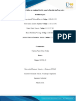 Fase 5 - Desarrollar Un Modelo Híbrido para La Gestión de Proyectos.