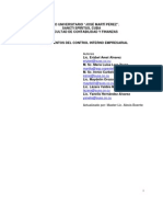 Fundamentos Del Control Interno
