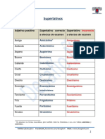 Superlativos Con y Sin Entrada Propia