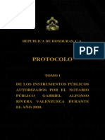 PROTOCOLO NOTARIAL, Derecho Notarial 2