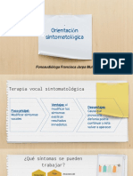 Ejercicios Orientación Sintomatológica