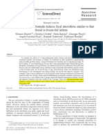 Rochat F Et Al 2007 - A Whey Predominant Formula Induces Fecal Microbiota Similar To That Found in BF Infant