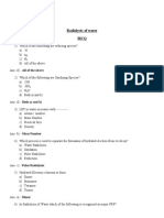 Radiolysis of Water MCQ: Sarita Lalji Yadav Roll No-26 MSC I-Organic Chemistry