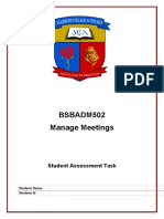 BSBADM502 Task2