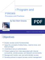 Security Program and Policies