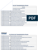 Aplicaciones Filtros de Transmision