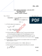 Complex Analysis 14