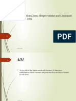 The Uttar Pradesh Slum Areas (Improvement and Clearance) (Amendment) Act-1981