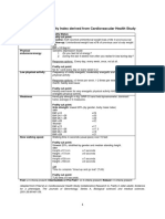 Appendices Appendix 1: Fried Frailty Index Derived From Cardiovascular Health Study