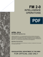 FM 2-0 Intelligence Operations