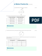 Uniform Circular Motion Practice Qs With Answers