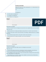 Cuestionarios Del Curso de Inteligencia Emocional