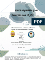 Presentacion de Infecciones Vaginales y Relacion Con El Ph..