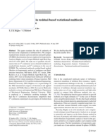 The Role of Continuity in Residual-Based Variational Multiscale Modeling of Turbulence