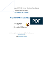 FreyrSCADA IEC 60870 5 104 Server Simulator User Manual