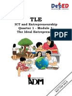 Module 1 The Ideal Entrepreneur