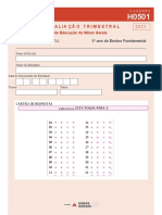 HISTÓRIA E GEOGRAFIA 5º Ano Do Ensino Fundamental