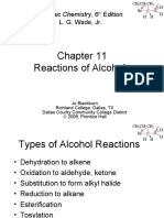 Reactions of Alcohols: Organic Chemistry, 6