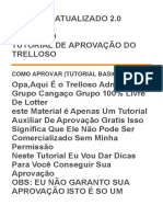 Tutorial Aprovacao Atualizado