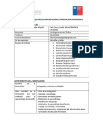 Ficha para El Registro de Una Reflexión E Innovación Pedagógica Antecedentes Generales