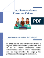 Claves y Secretos de Una Entrevista Laboral Exitosa