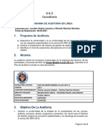 Informe de Auditoría