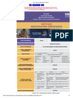 HANS - Udyam Registration Certificate