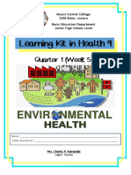 Learning Kit in Health 9: Quarter 1 (Week 5-8)