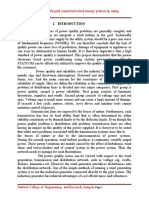 Power Quality Issue With Grid Connected Wind Energy System by Using Statcom