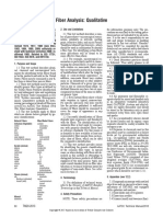 Fiber Analysis: Qualitative: AATCC Test Method 20-2013