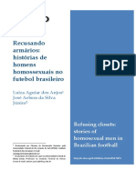 Recusando Armarios Historias de Homens Homossexuais No Futebol Brasileiro