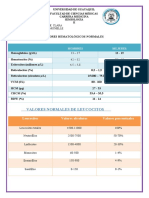 Valores Hematologicos