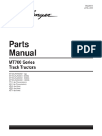 Challenger Tractor MT700 Parts Manual