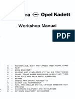 185 Opel Astra F Factory Service Manual 1991 To 1998