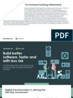 ServiceNow + Microsoft Azure DevOps Customer Facing Deck Final