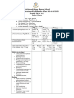 Aitchison K 1 Syllabus