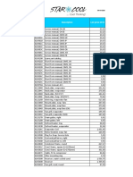 2016 Star Cool List Prices