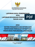 BPK LKPP 2020 Kepatuhan