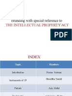 Branding With Special Reference To: The Intellectual Property Act