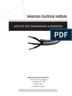 Article 250 Grounding & Bonding: American Electrical Institute