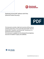 Deploying FactoryTalk Software With IPsec v3